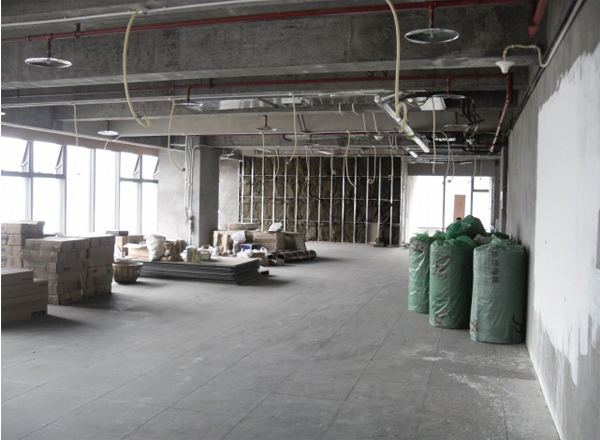 辦公室裝修施工現(xiàn)場(chǎng)實(shí)景圖